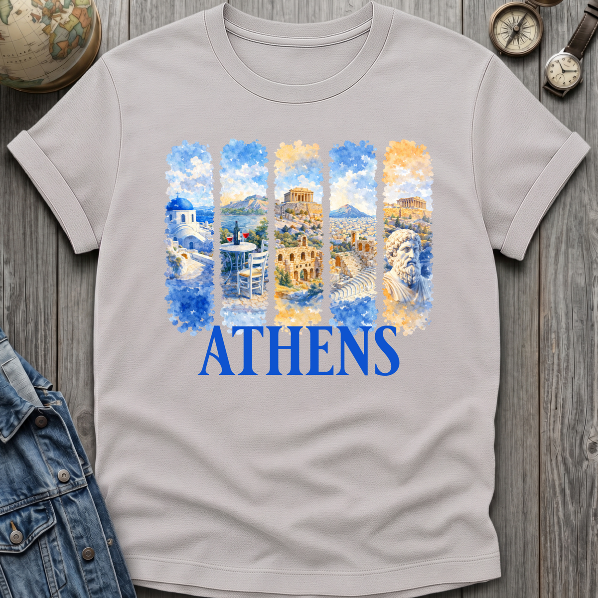 Athens Scenic T-Shirt