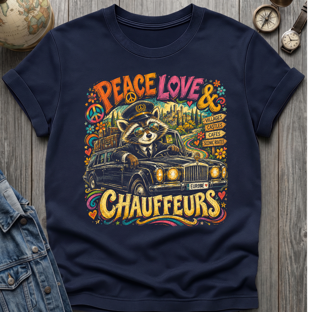 Peace Love Chauffeurs T-Shirt