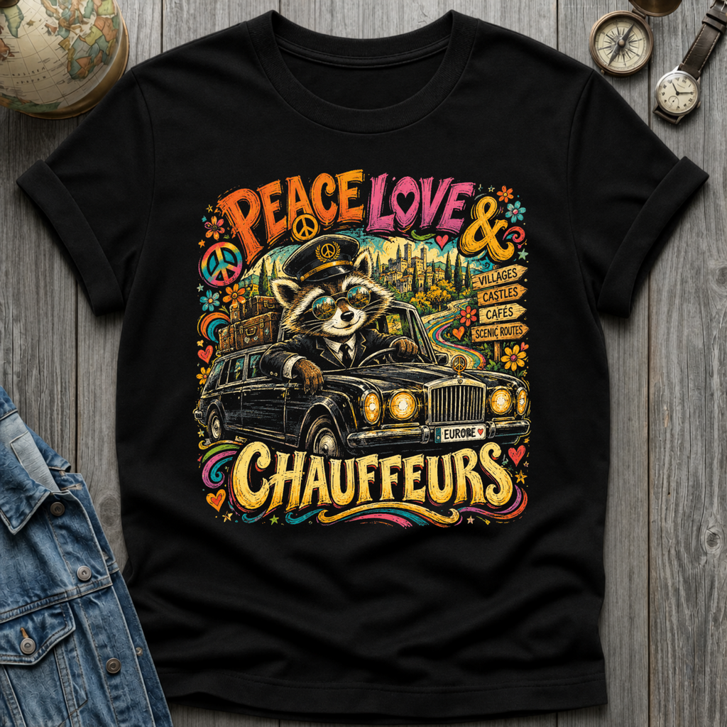 Peace Love Chauffeurs T-Shirt