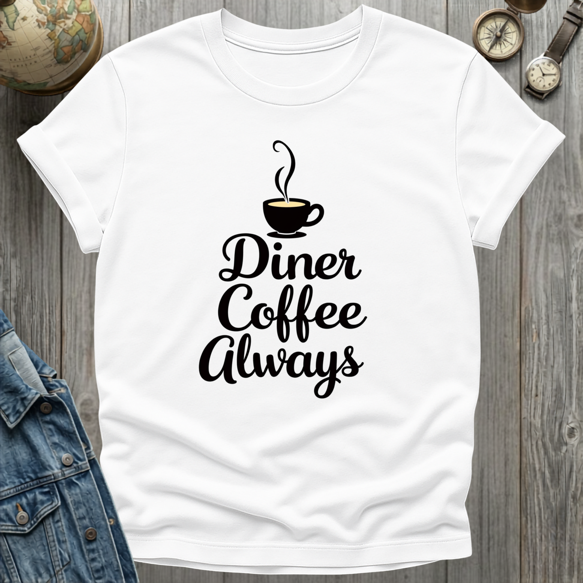 Diner Coffee Always T-Shirt