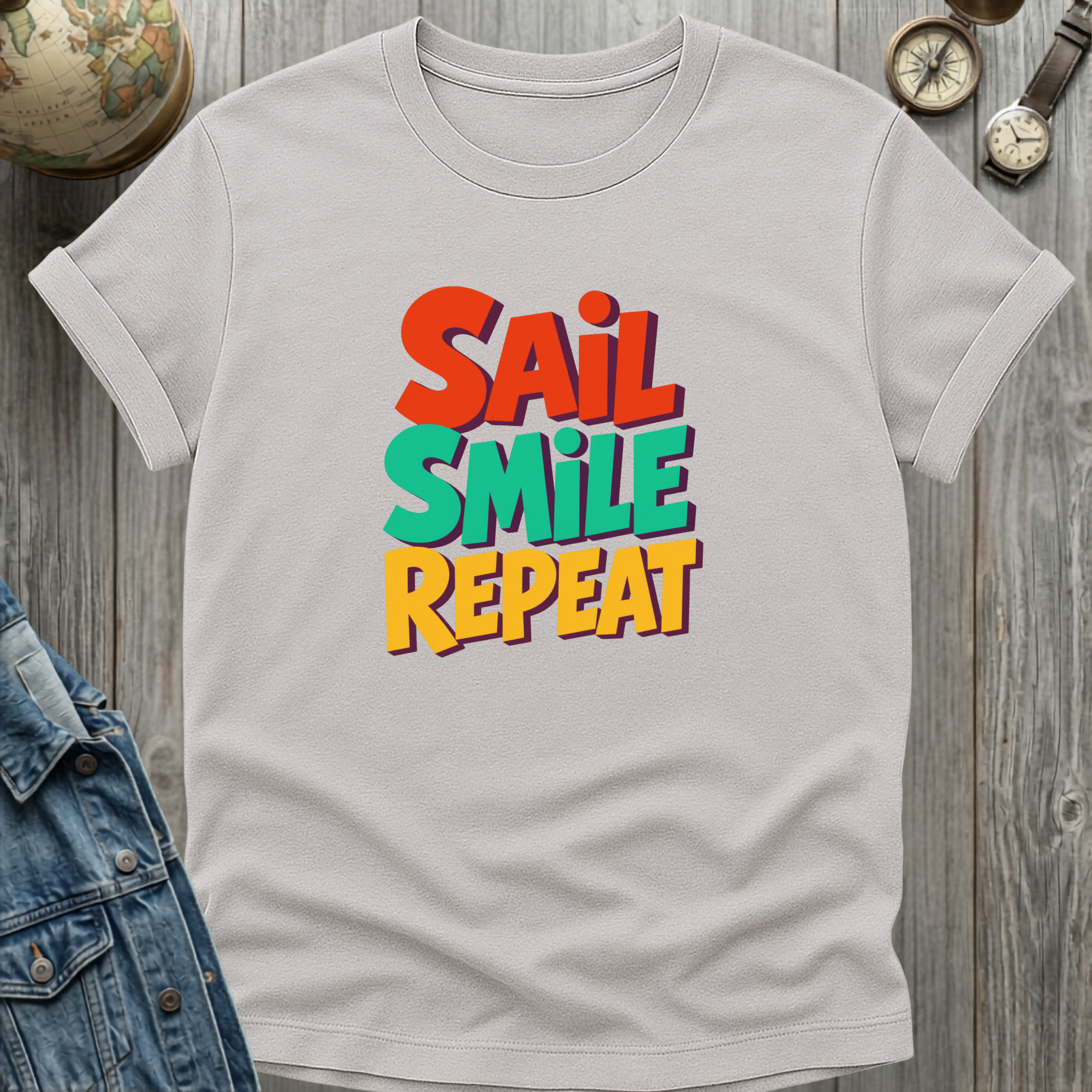 Sail Smile Repeat T-Shirt