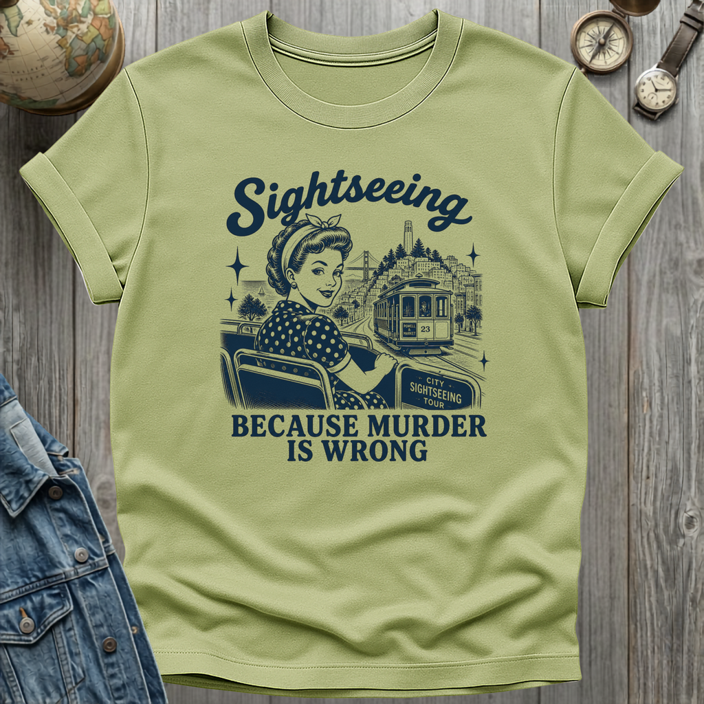 Sightseeing Murder T-Shirt