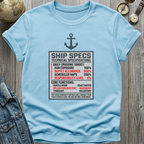 Ship Specs T-Shirt