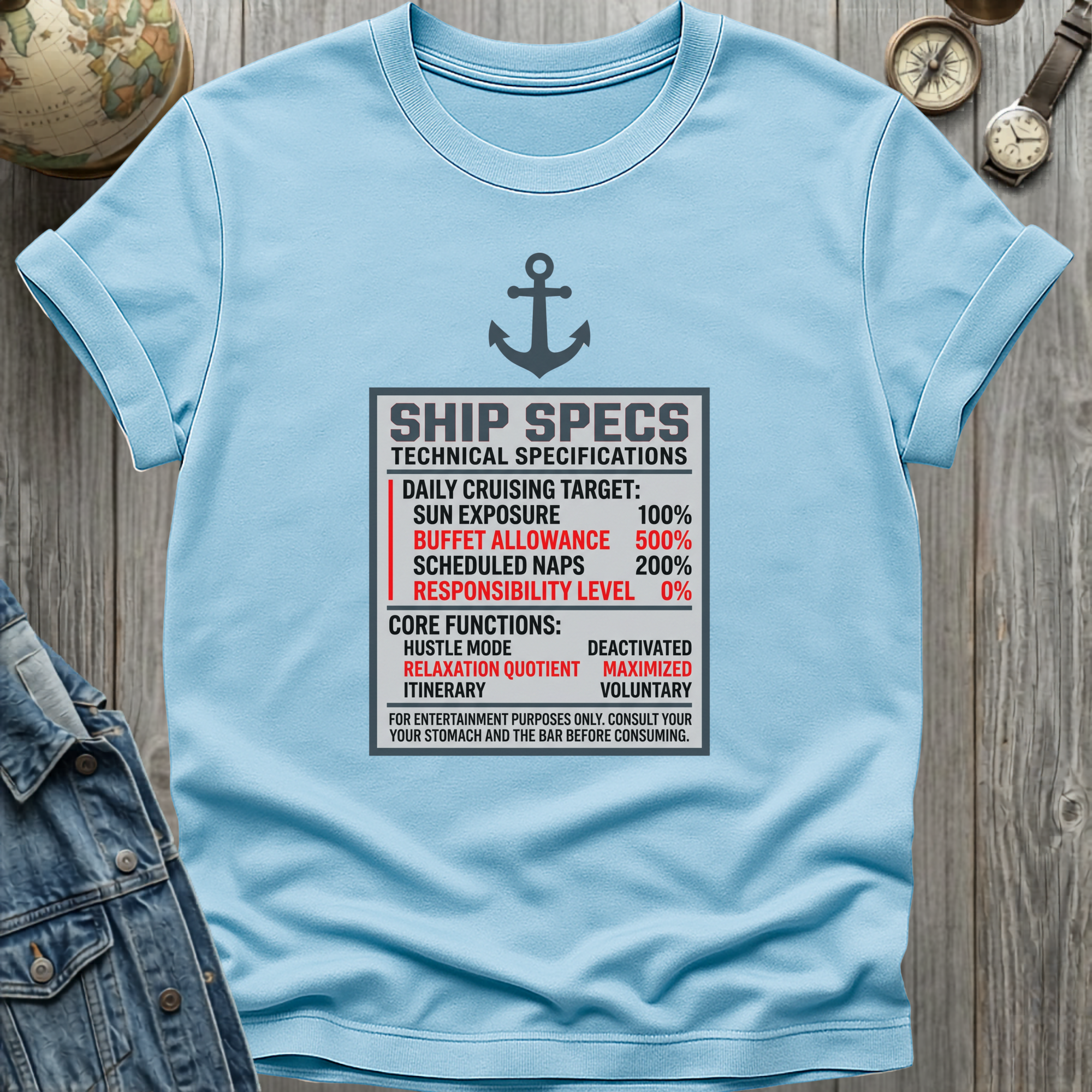 Ship Specs T-Shirt