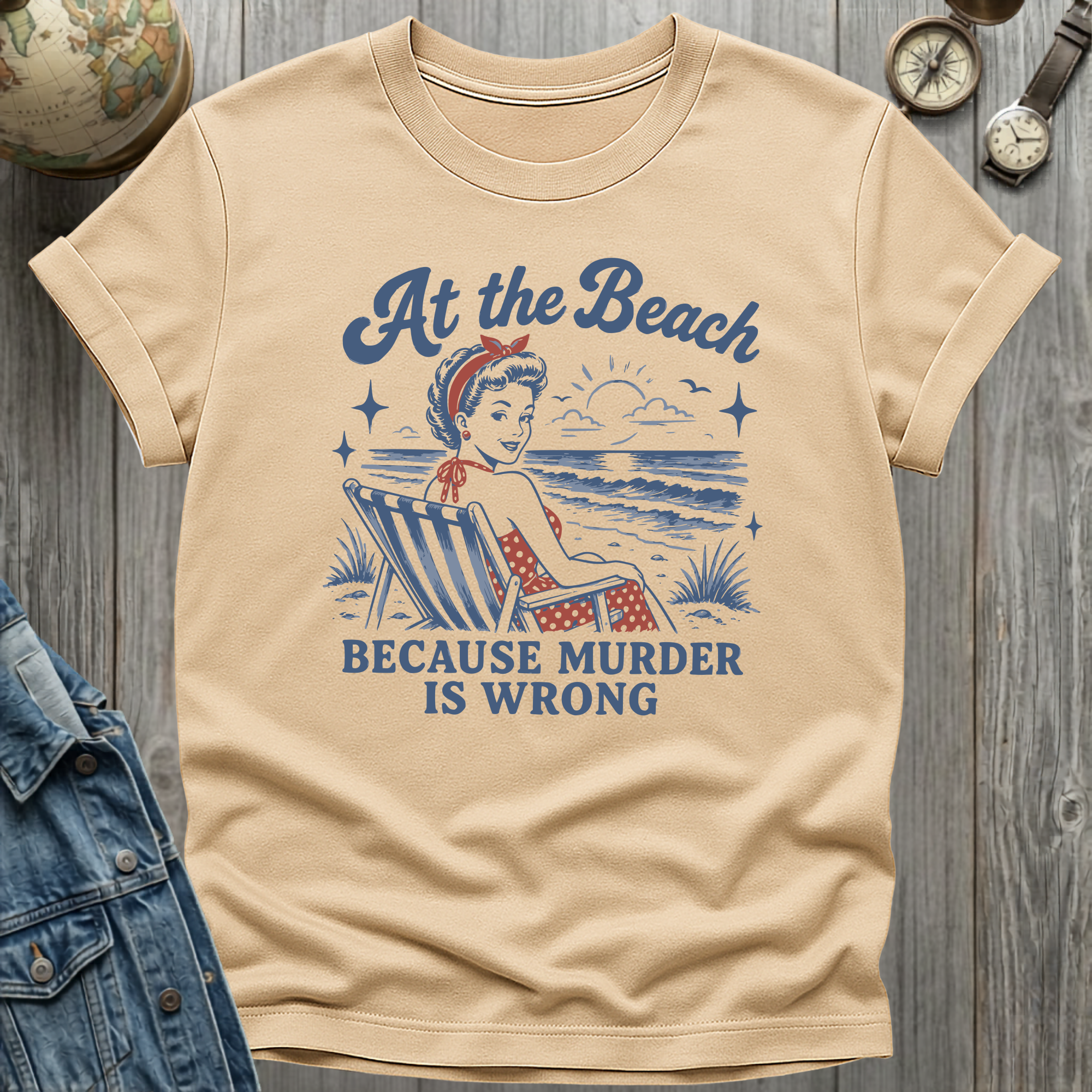 Beach Murder T-Shirt