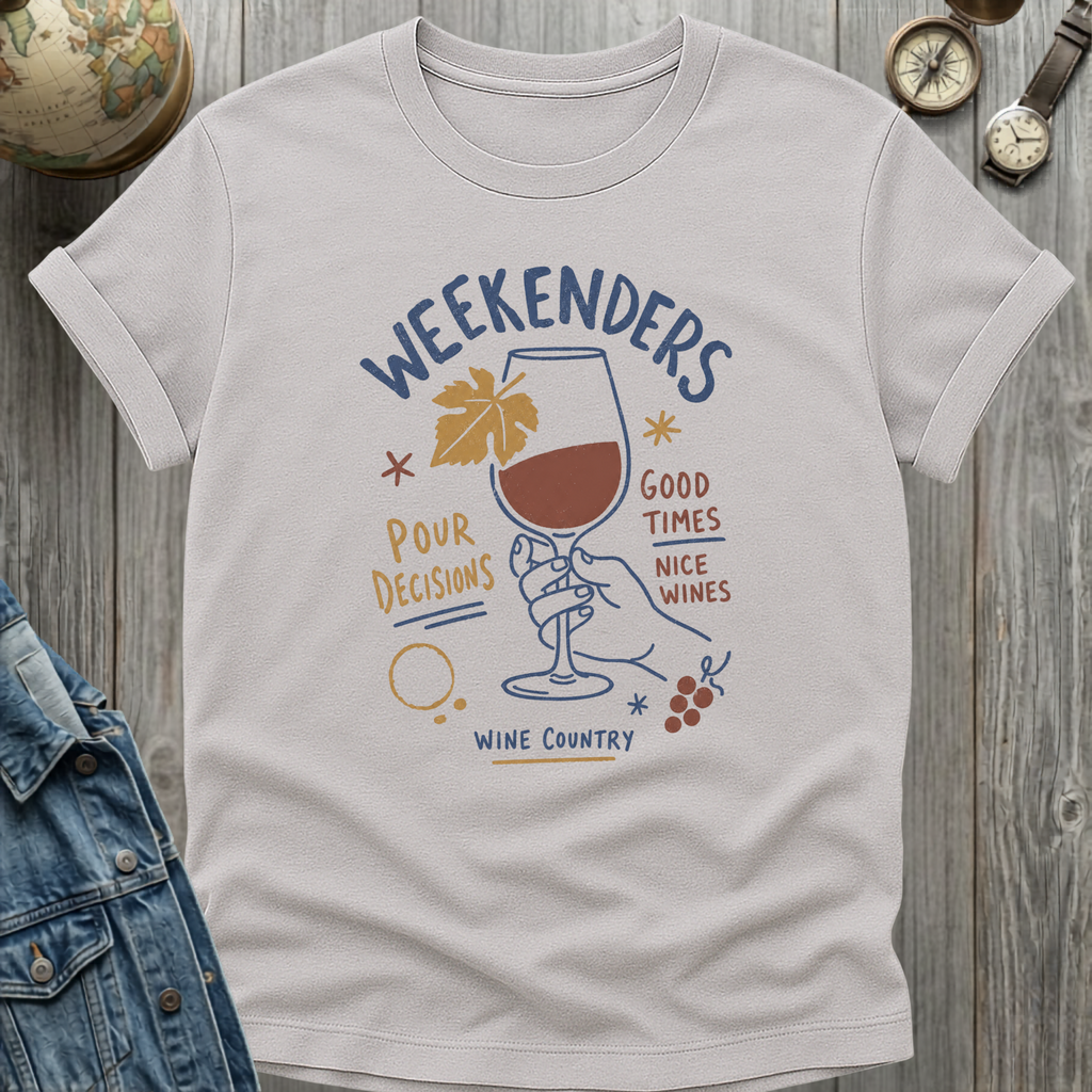 Wine Weekends T-Shirt