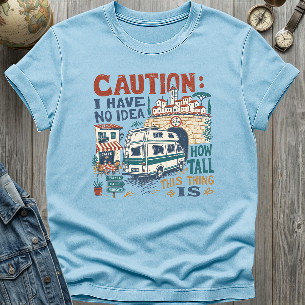 Caution No Idea T-Shirt