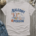 Balcony Person T-Shirt