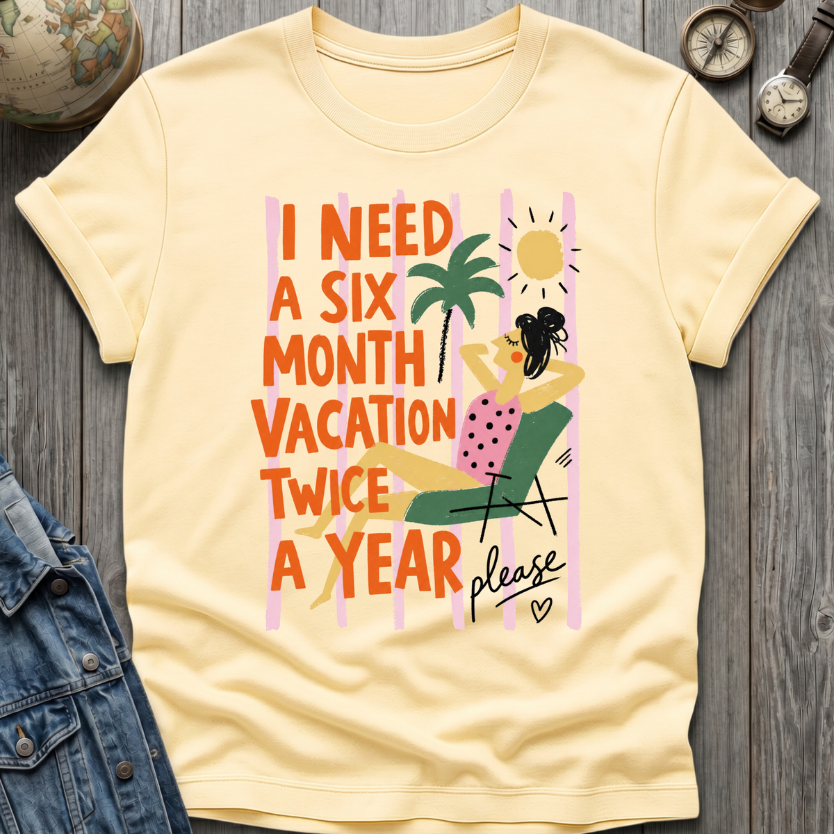 Six Month Tee
