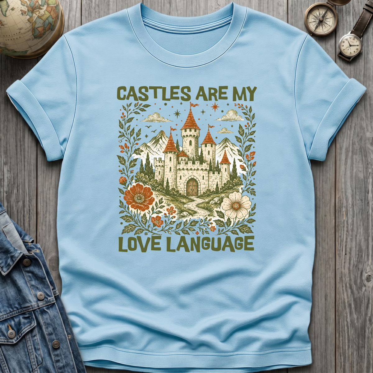 Castles Love T-Shirt