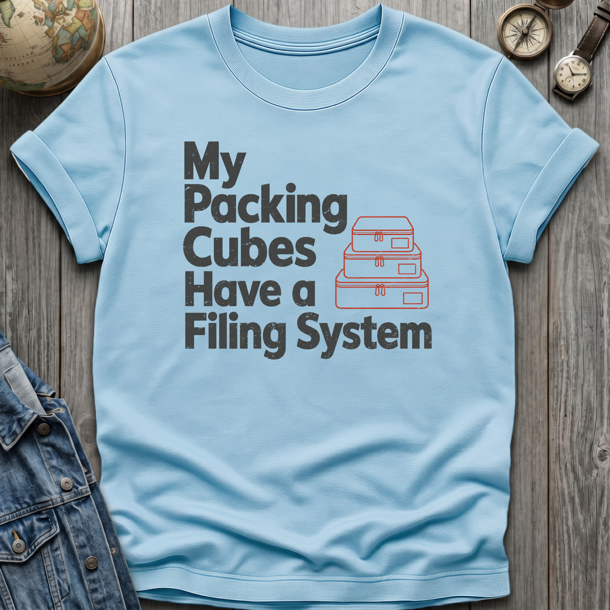 Packing Cubes T-Shirt