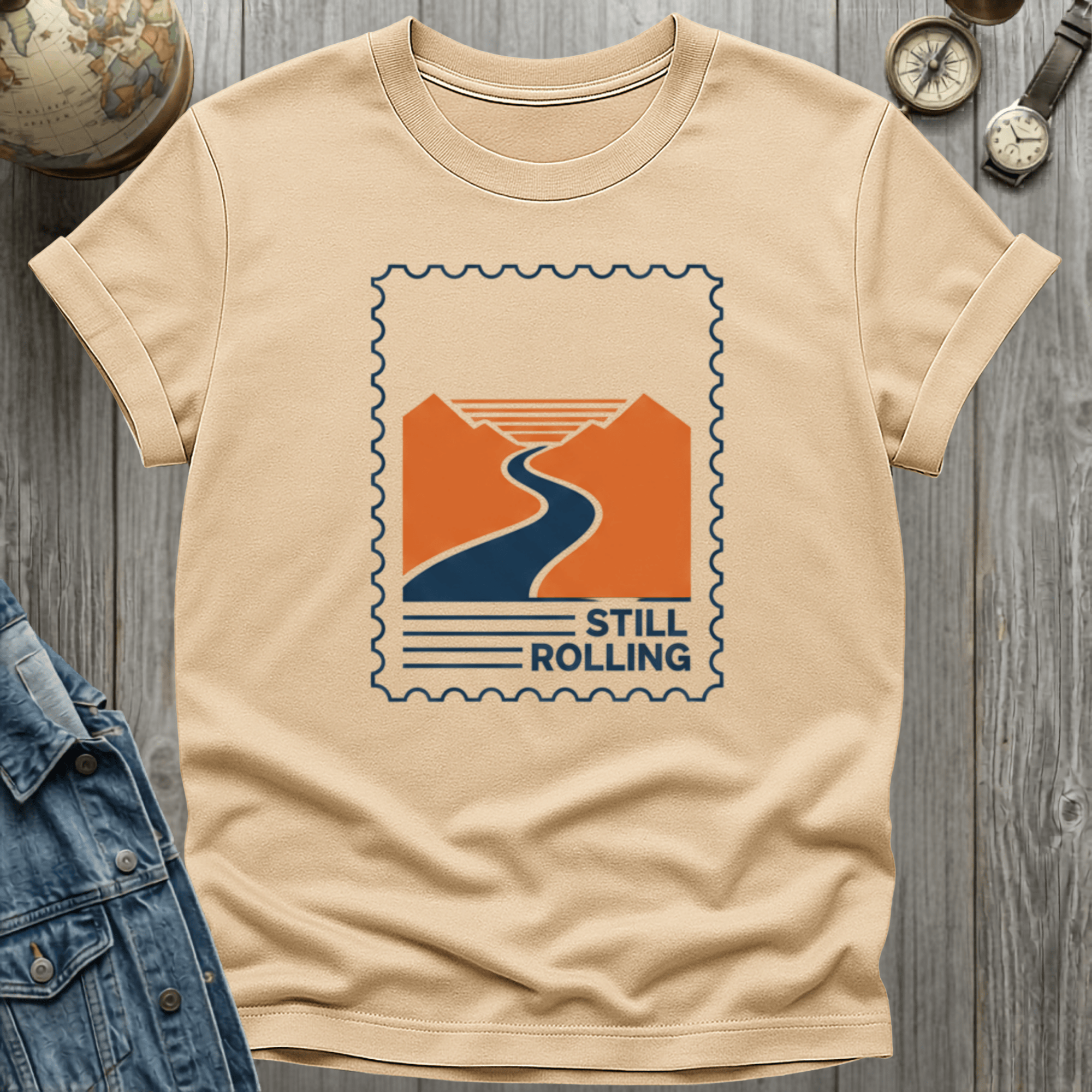 Still Rolling Stamp T-Shirt