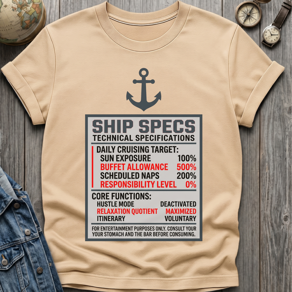 Ship Specs T-Shirt