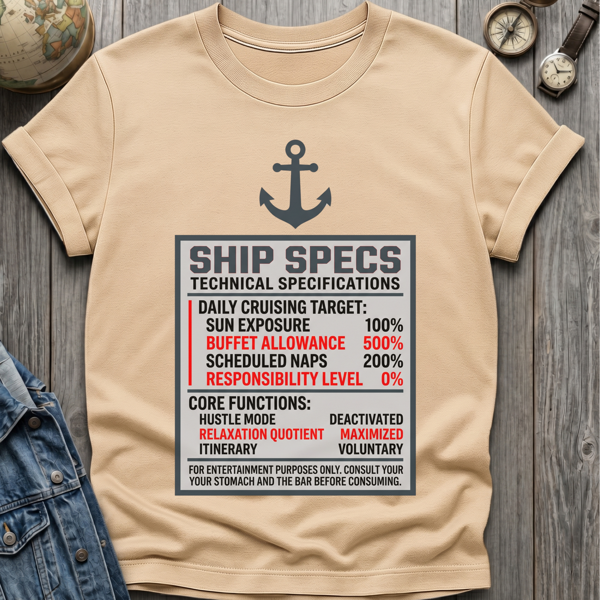 Ship Specs T-Shirt
