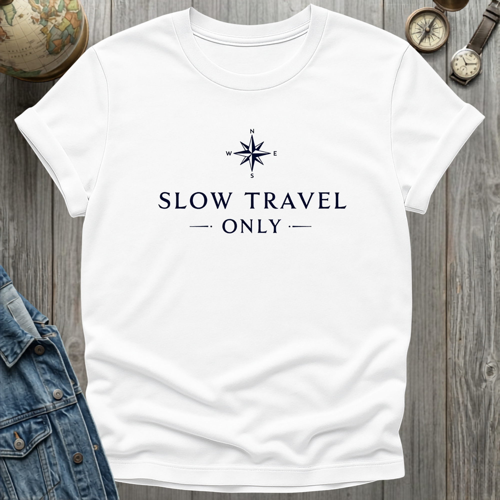 Slow Travel Only T-Shirt