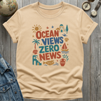 Ocean Views Zero News T-Shirt