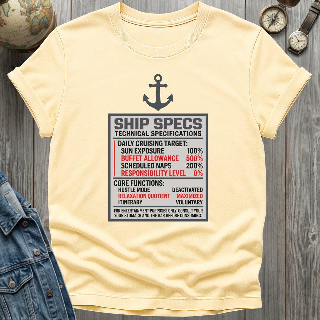 Ship Specs T-Shirt