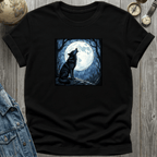 Wolf Under the Full Moon T-Shirt