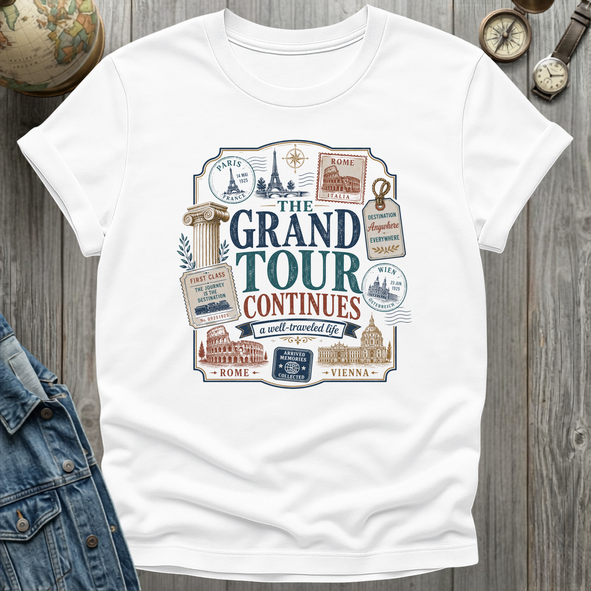 Grand Tour Europe T-Shirt