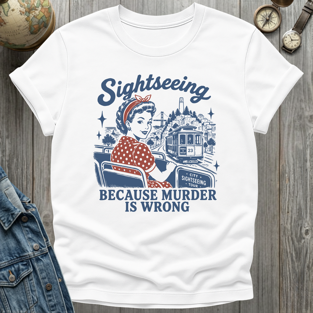 Sightseeing Murder T-Shirt