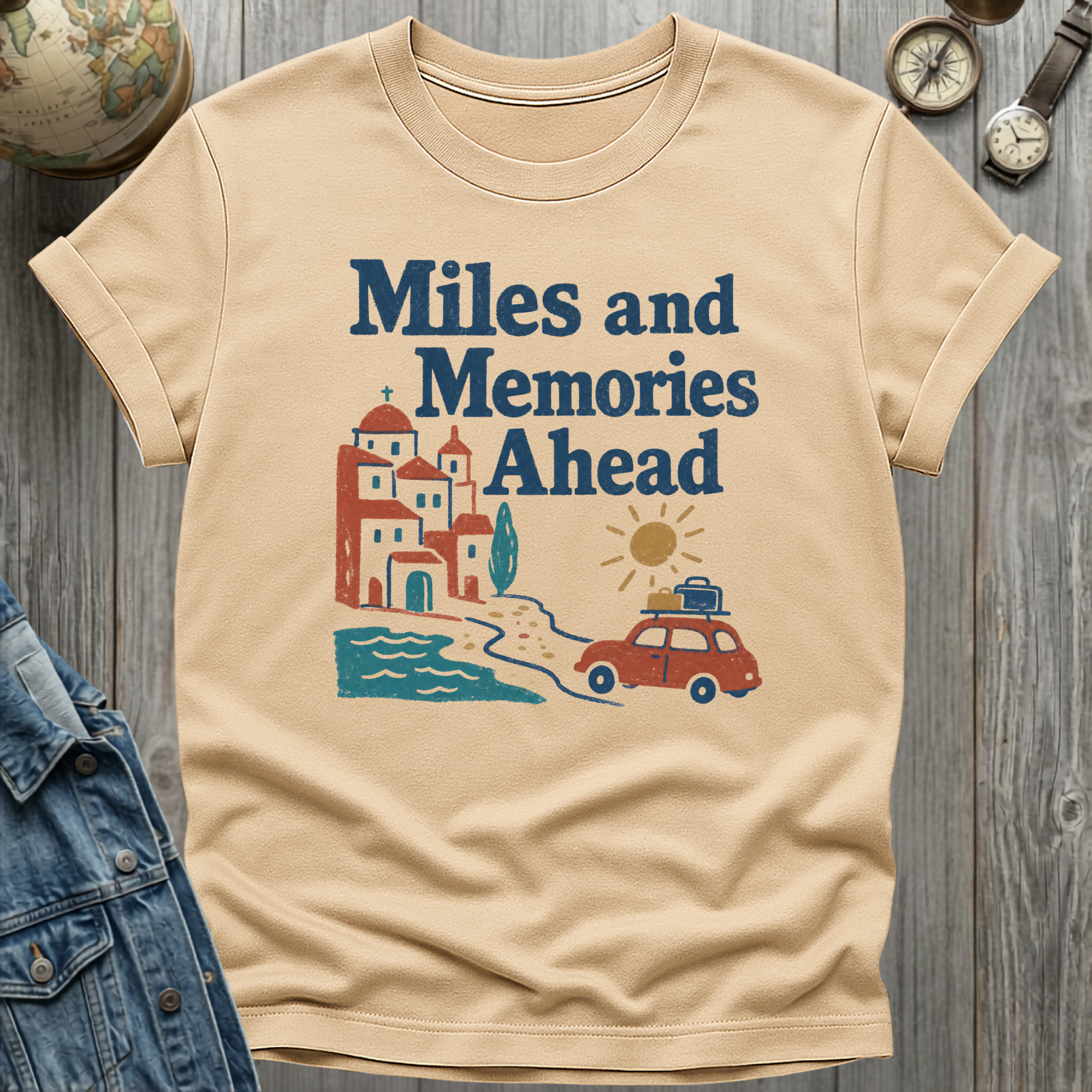Miles and Memories Ahead T-Shirt