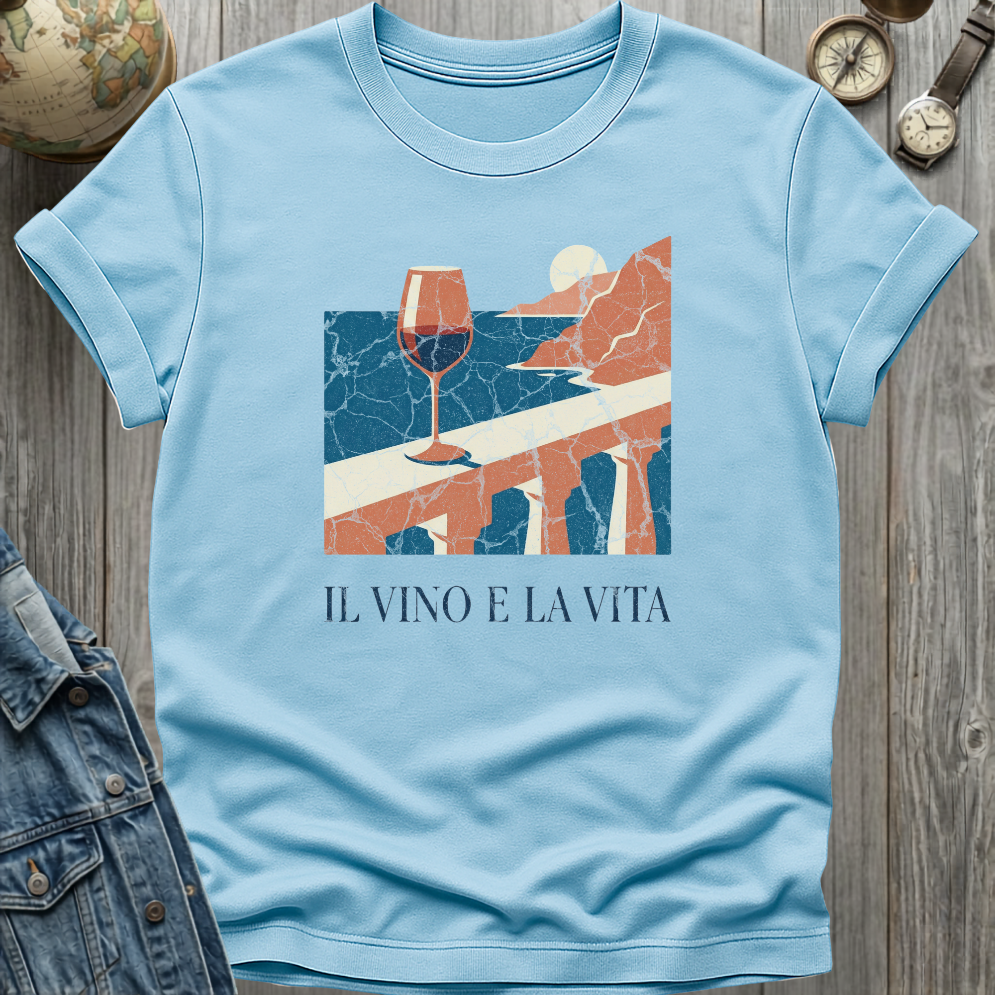 Il Vino E La Vita T-Shirt