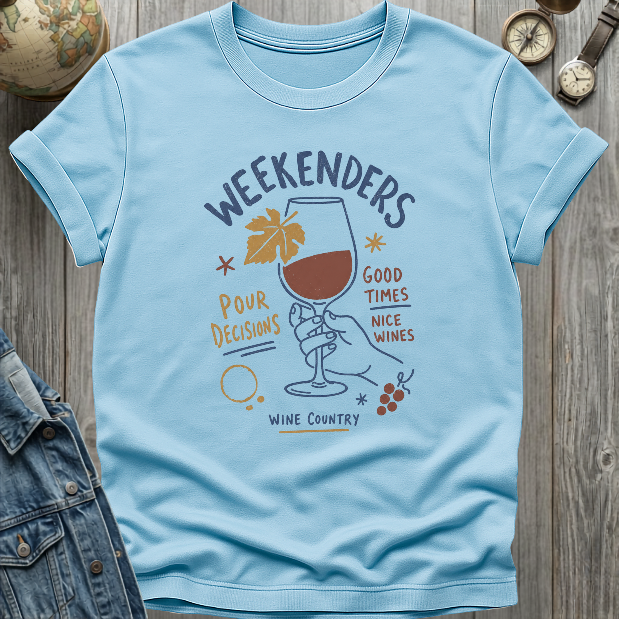 Wine Weekends T-Shirt