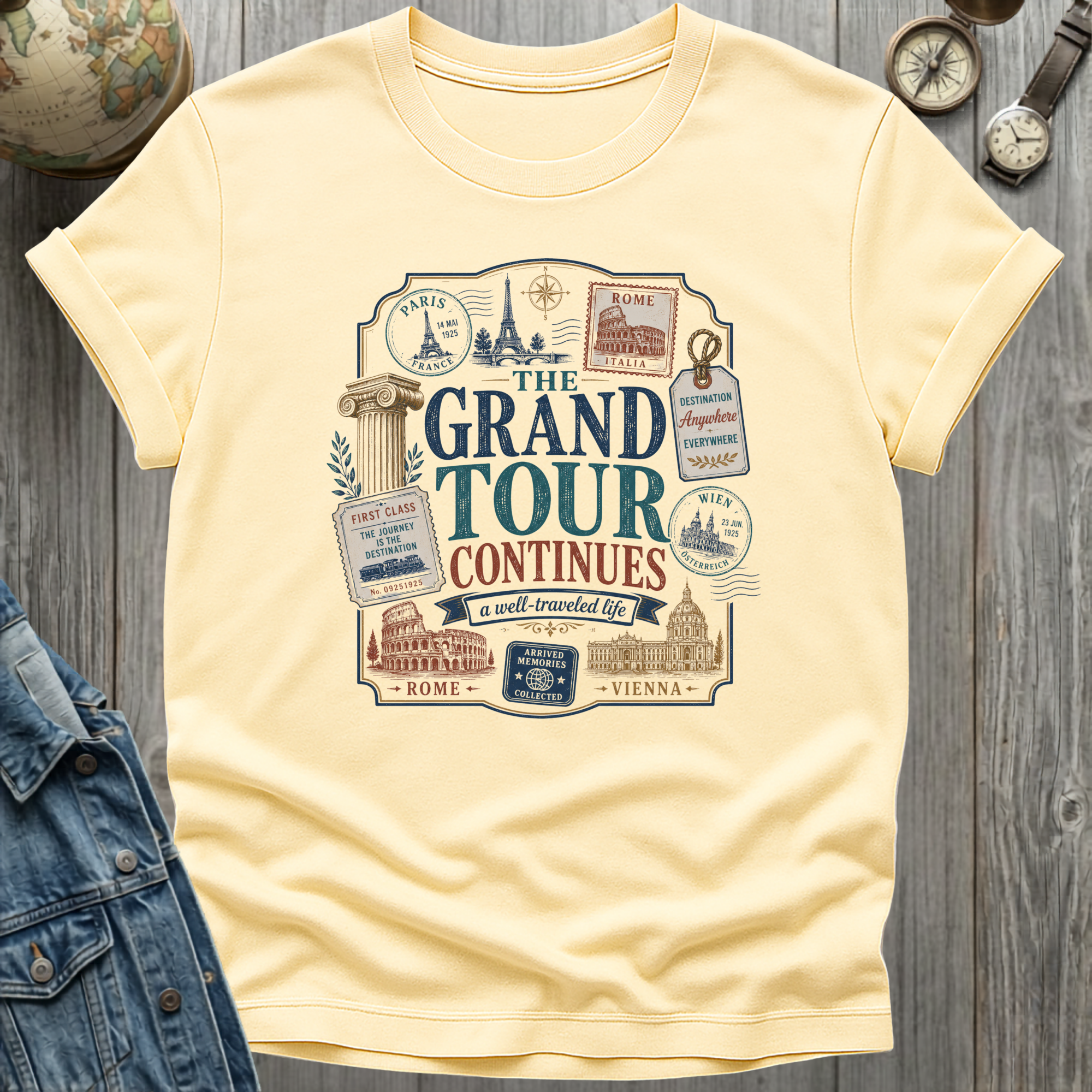 Grand Tour Europe T-Shirt