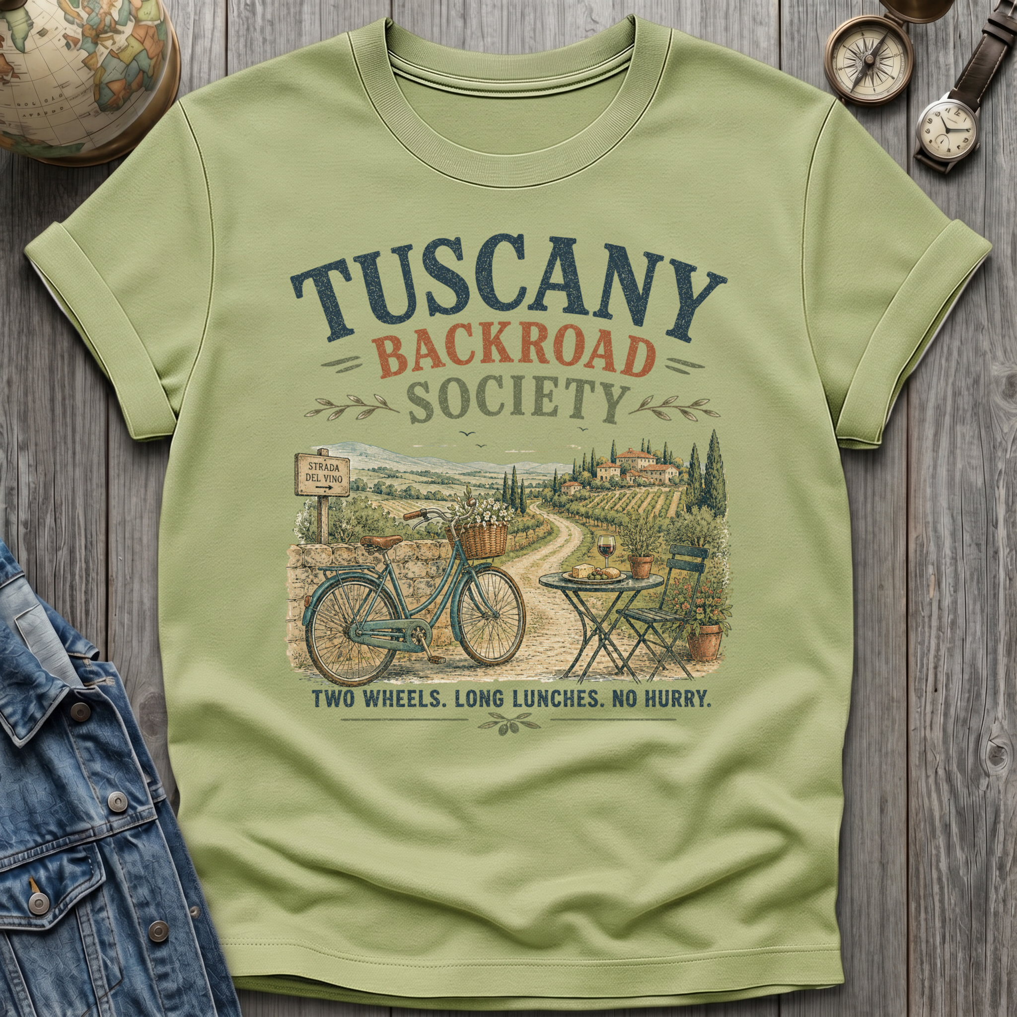 Tuscany Backroad T-Shirt