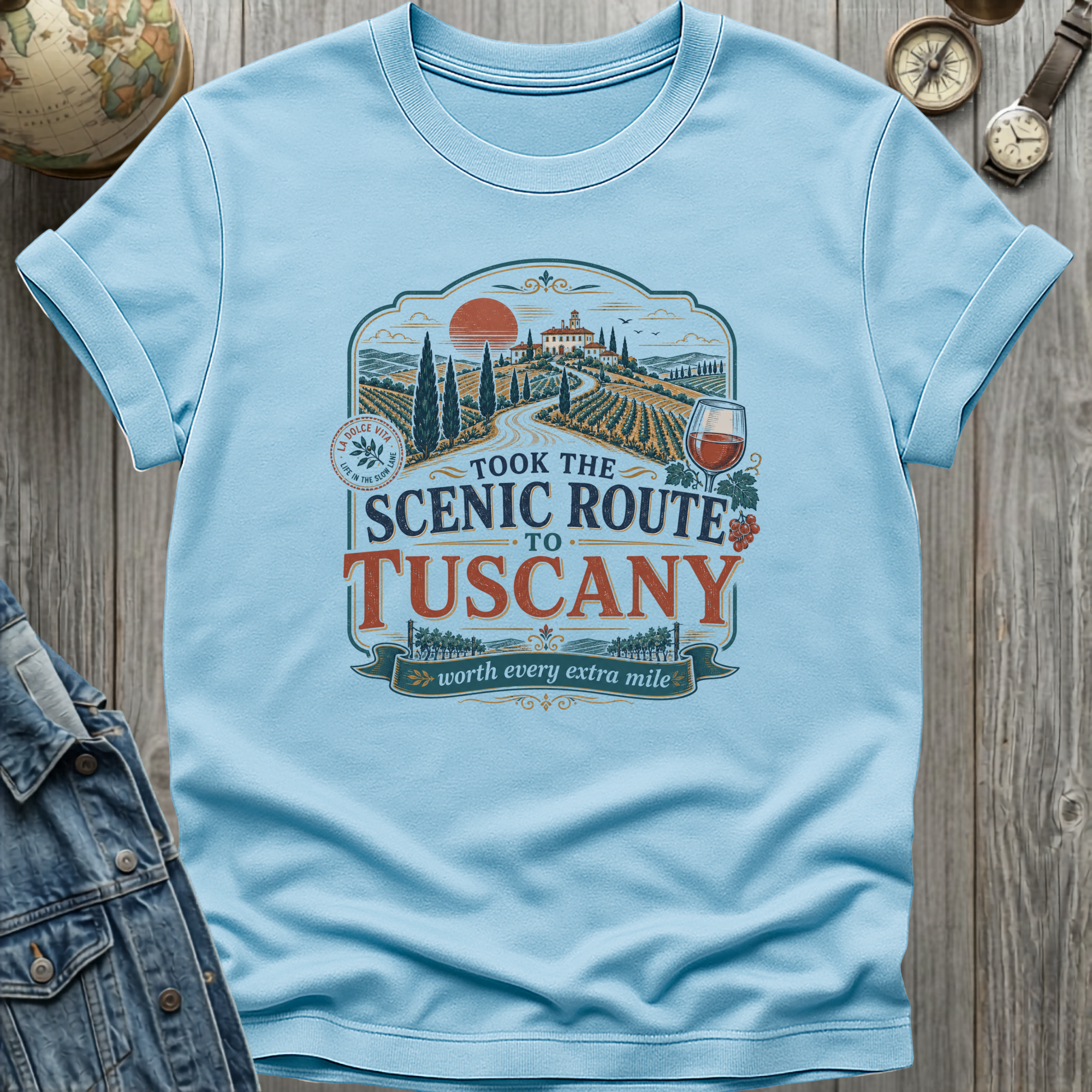 Scenic Tuscany T-Shirt