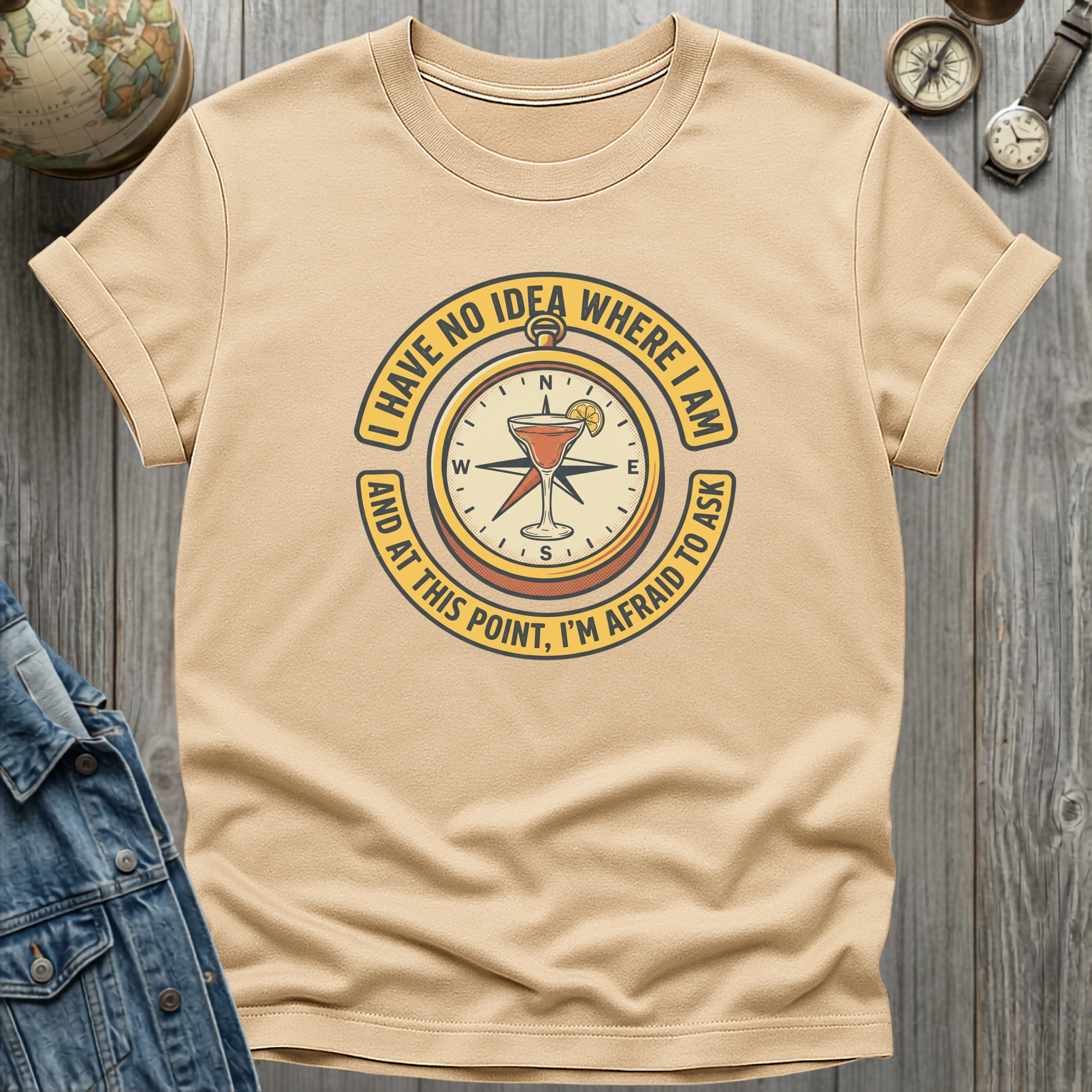 No Idea Where T-Shirt