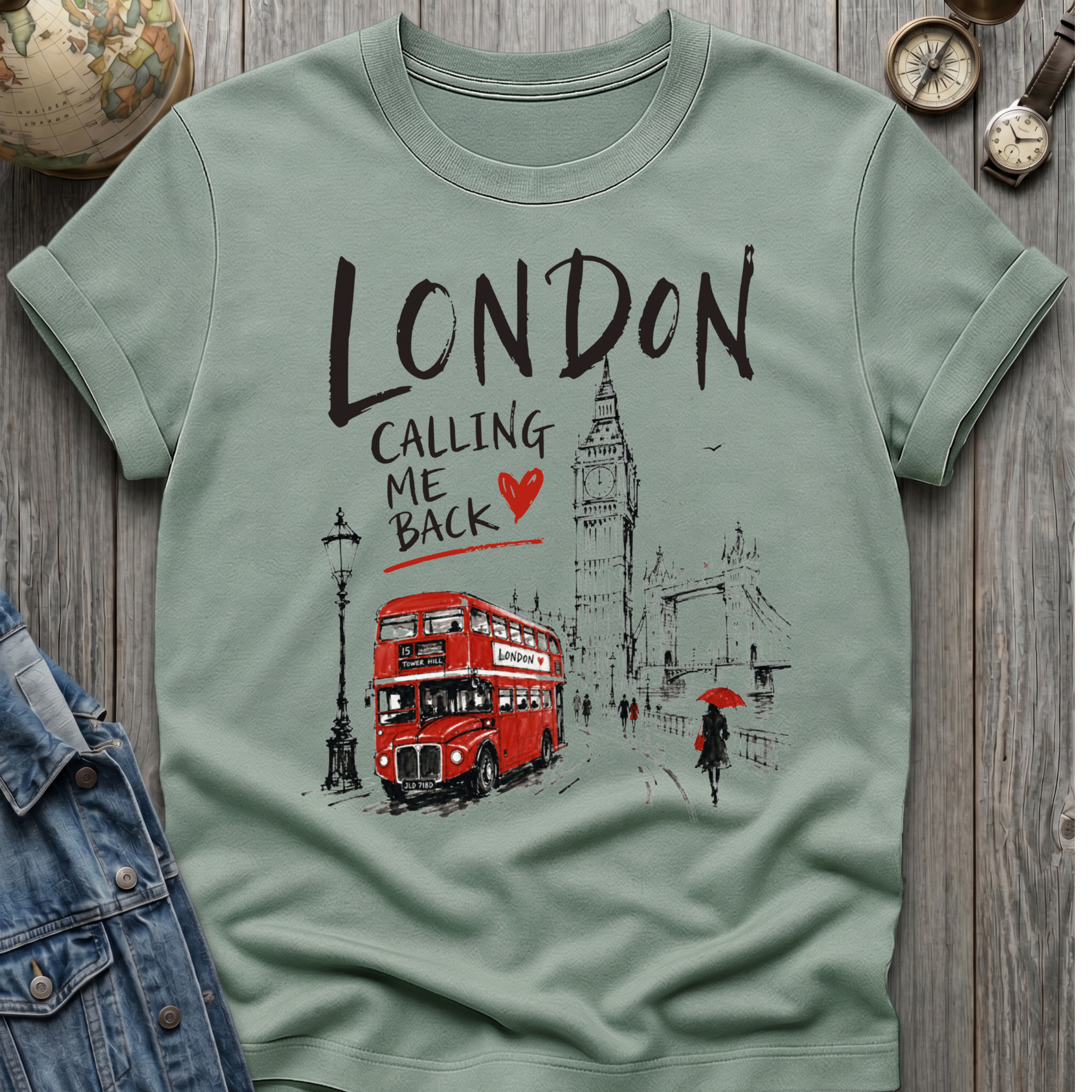 London Calling Me T-Shirt