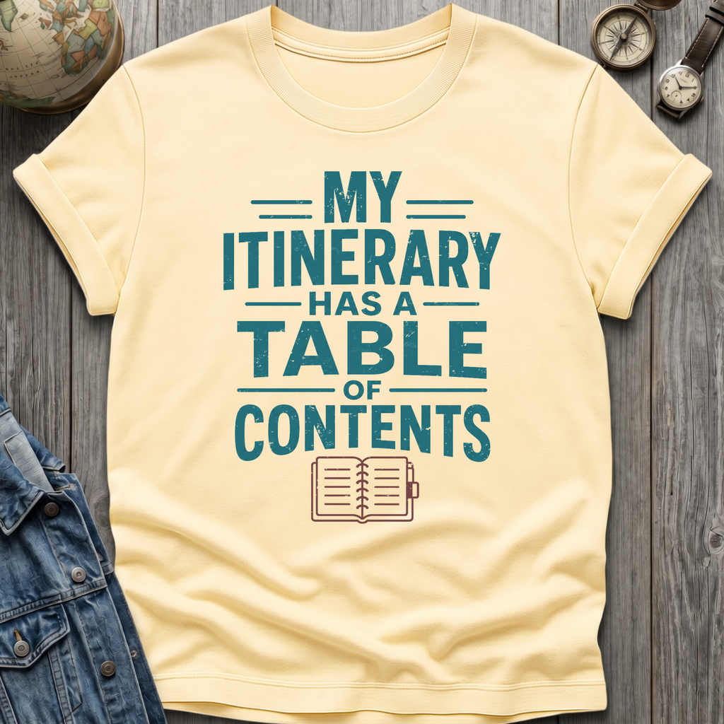 Itinerary TOC T-Shirt