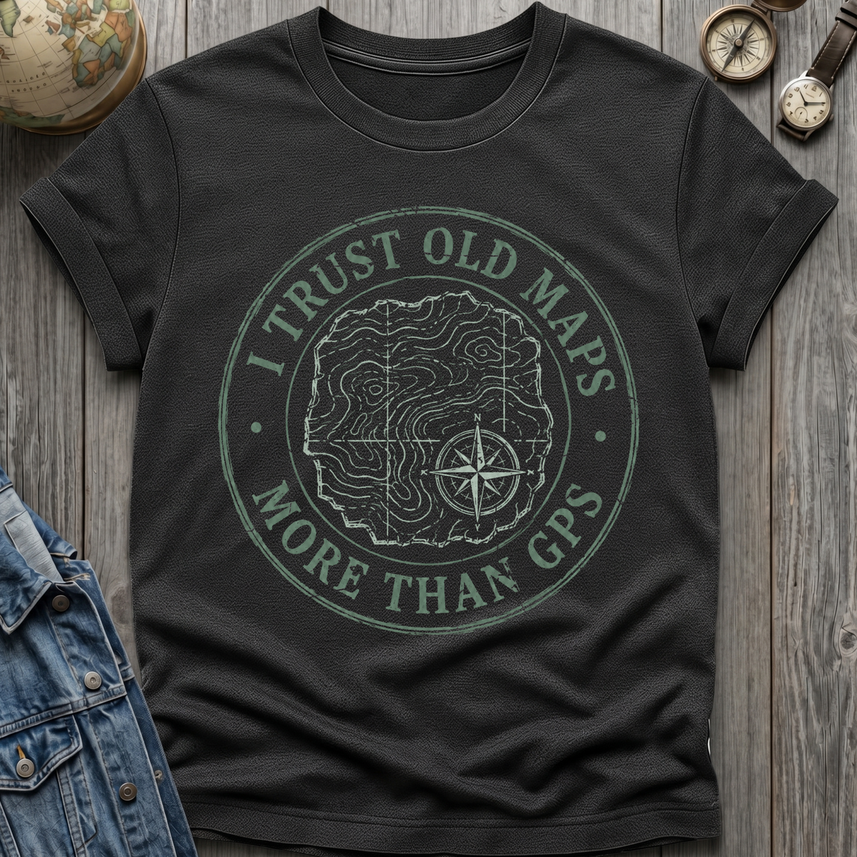 Old Maps T-Shirt