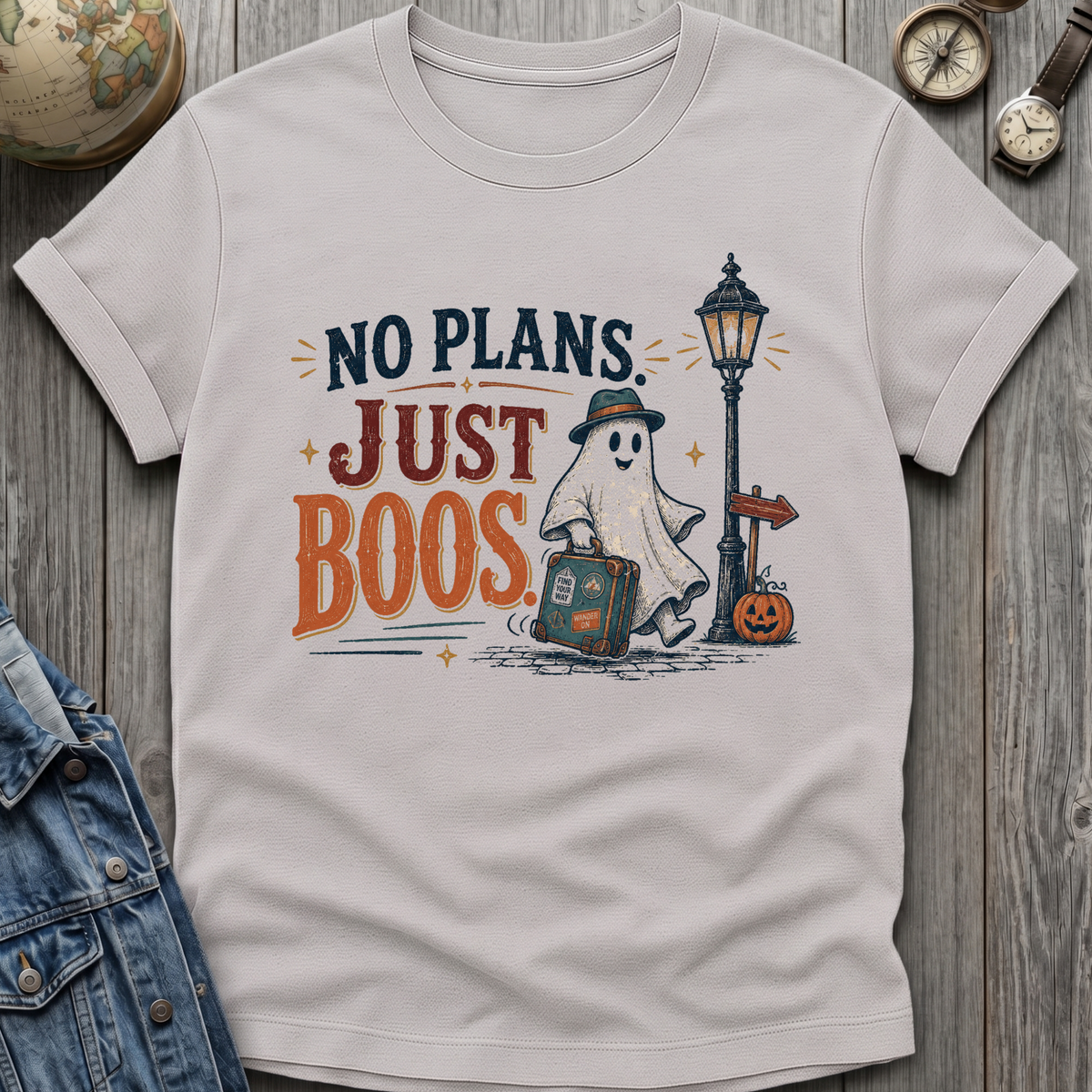 No Plans Ghost T-Shirt