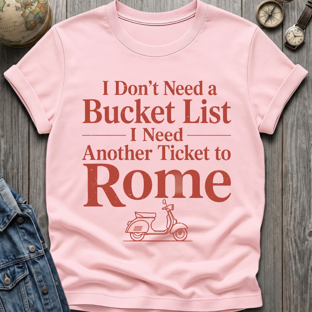 Rome Ticket T-Shirt