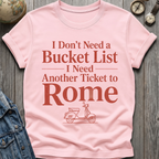 Rome Ticket T-Shirt