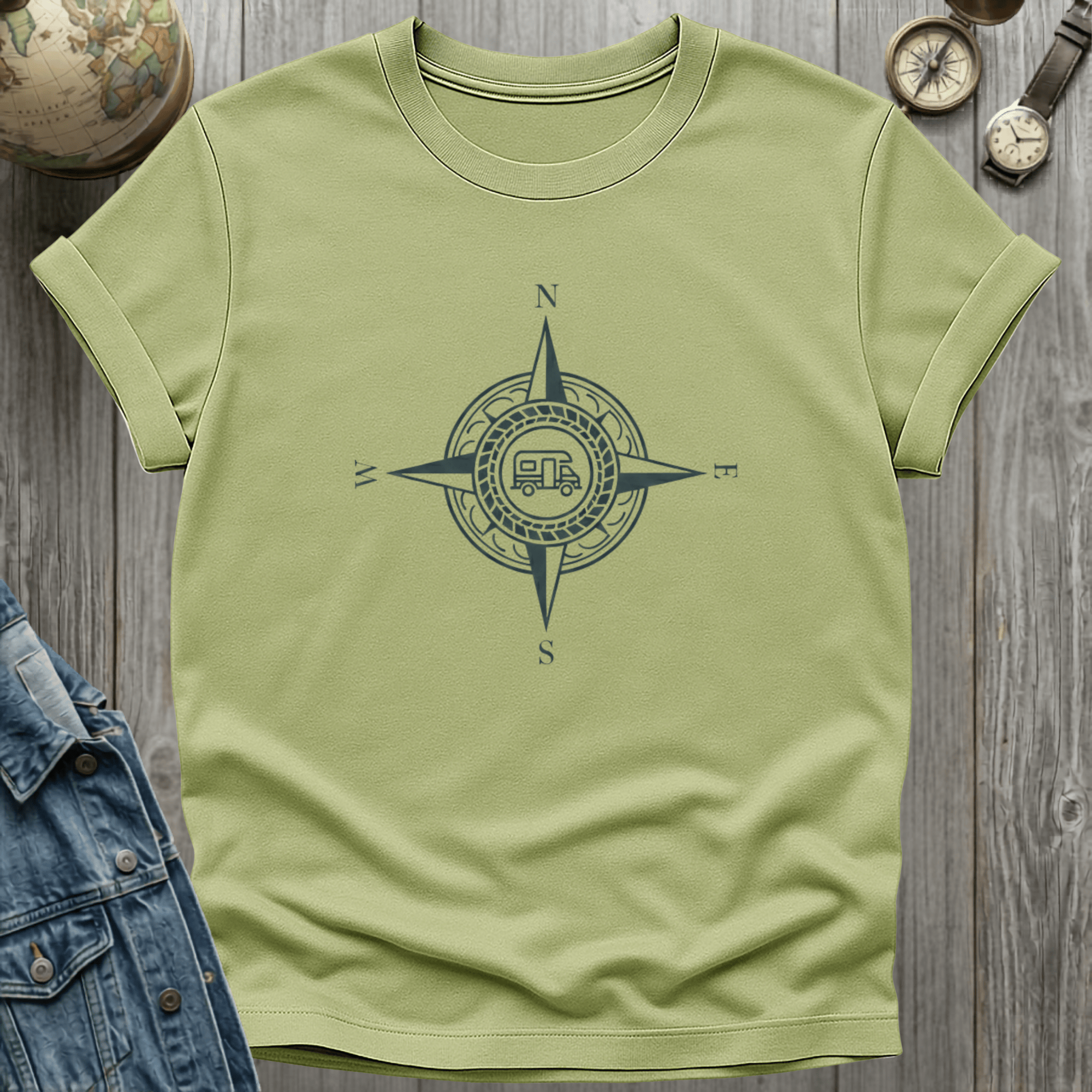 Compass RV Camper T-Shirt