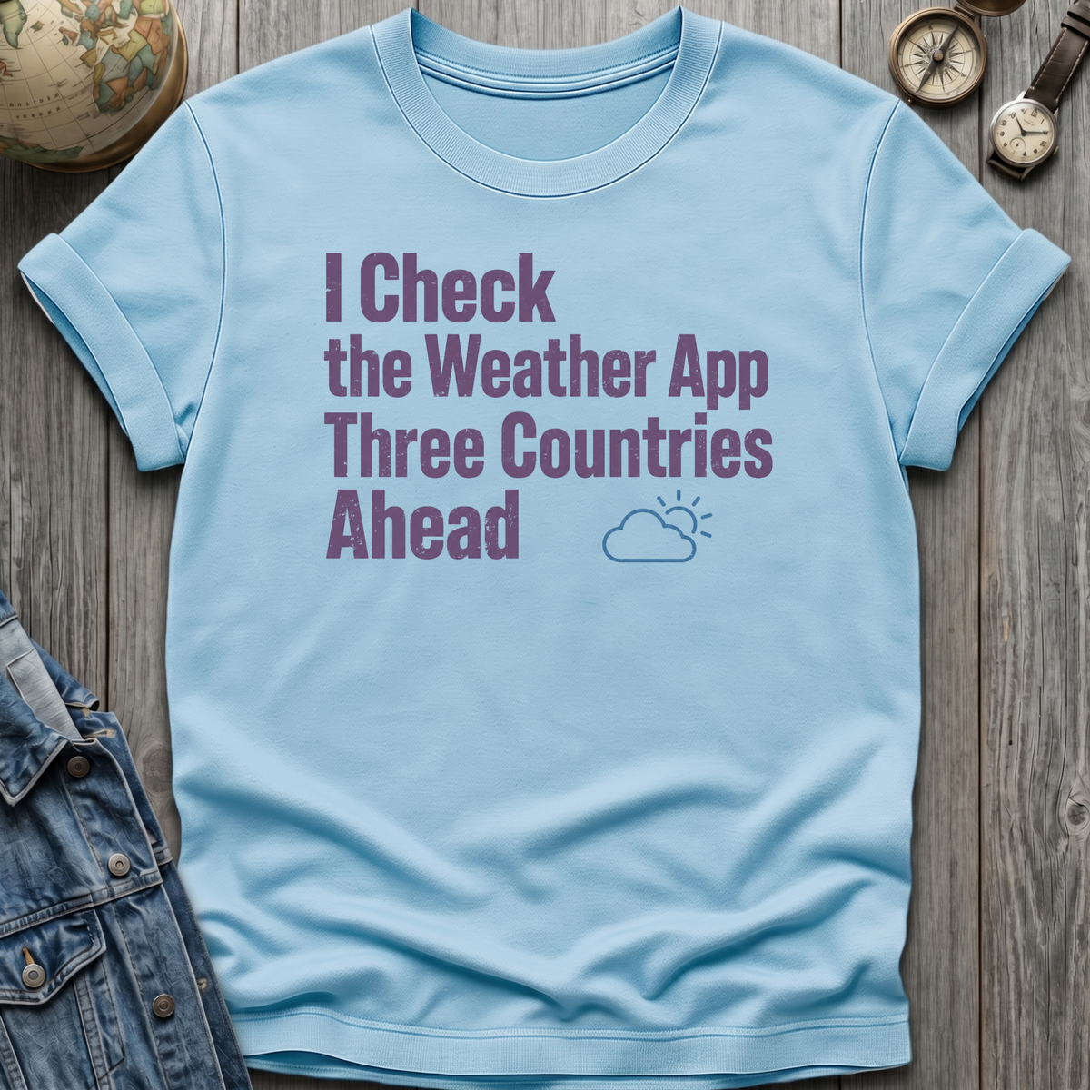 Check Weather T-Shirt