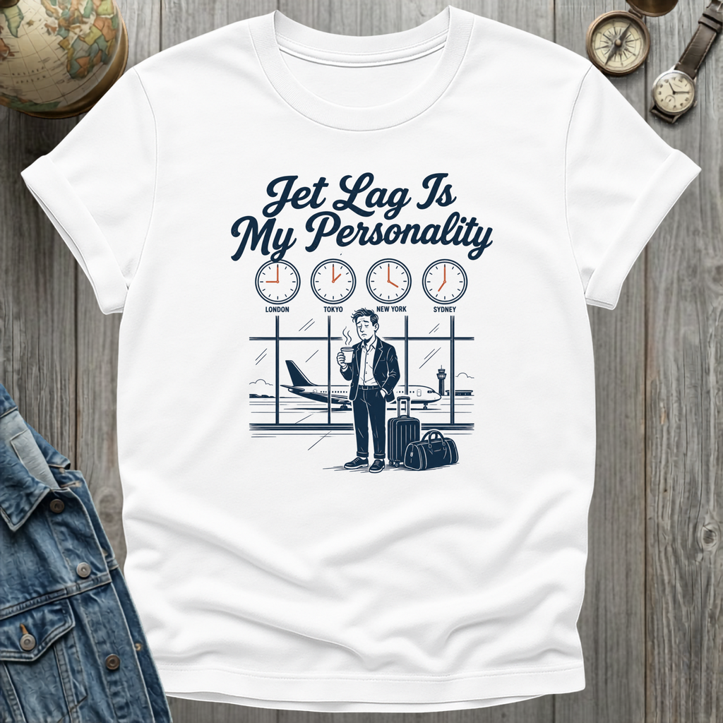 Jet Lag Clocks T-Shirt