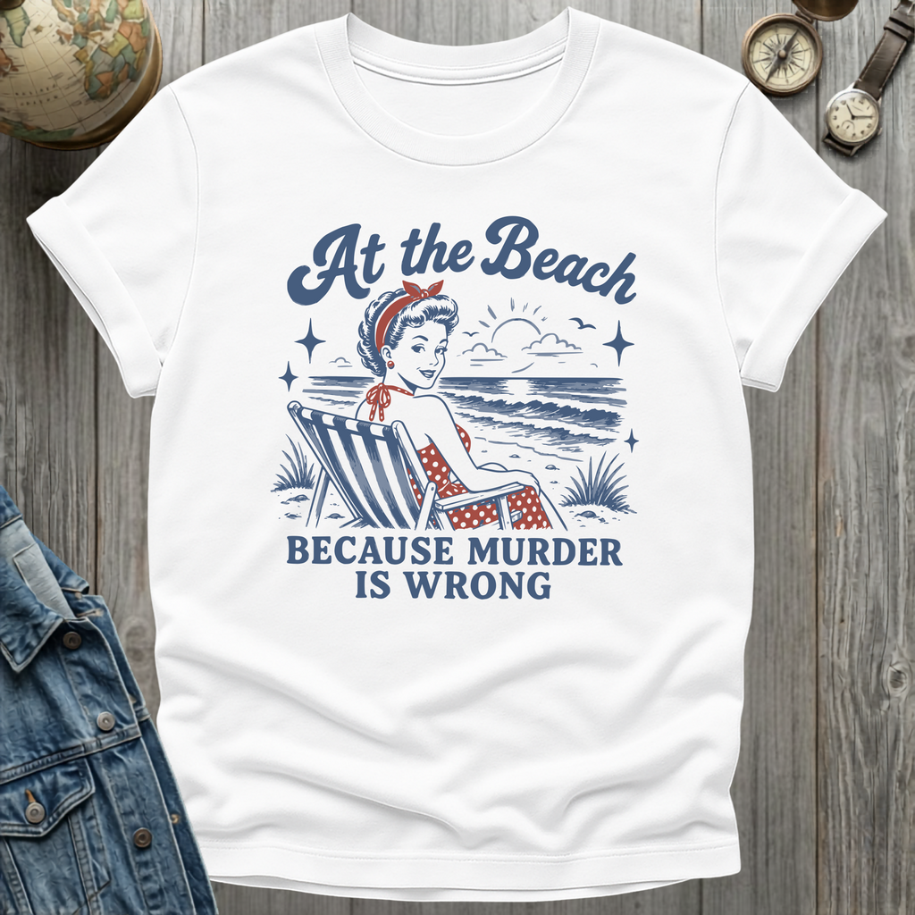 Beach Murder T-Shirt