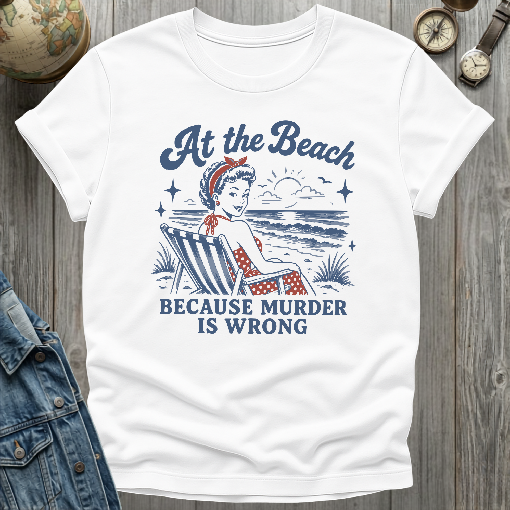 Beach Murder T-Shirt