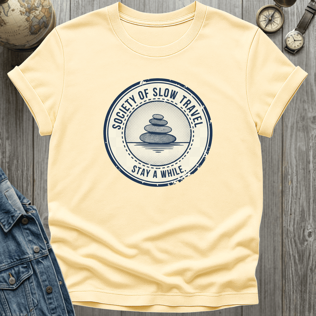 Society of Slow Travel Grunge T-Shirt