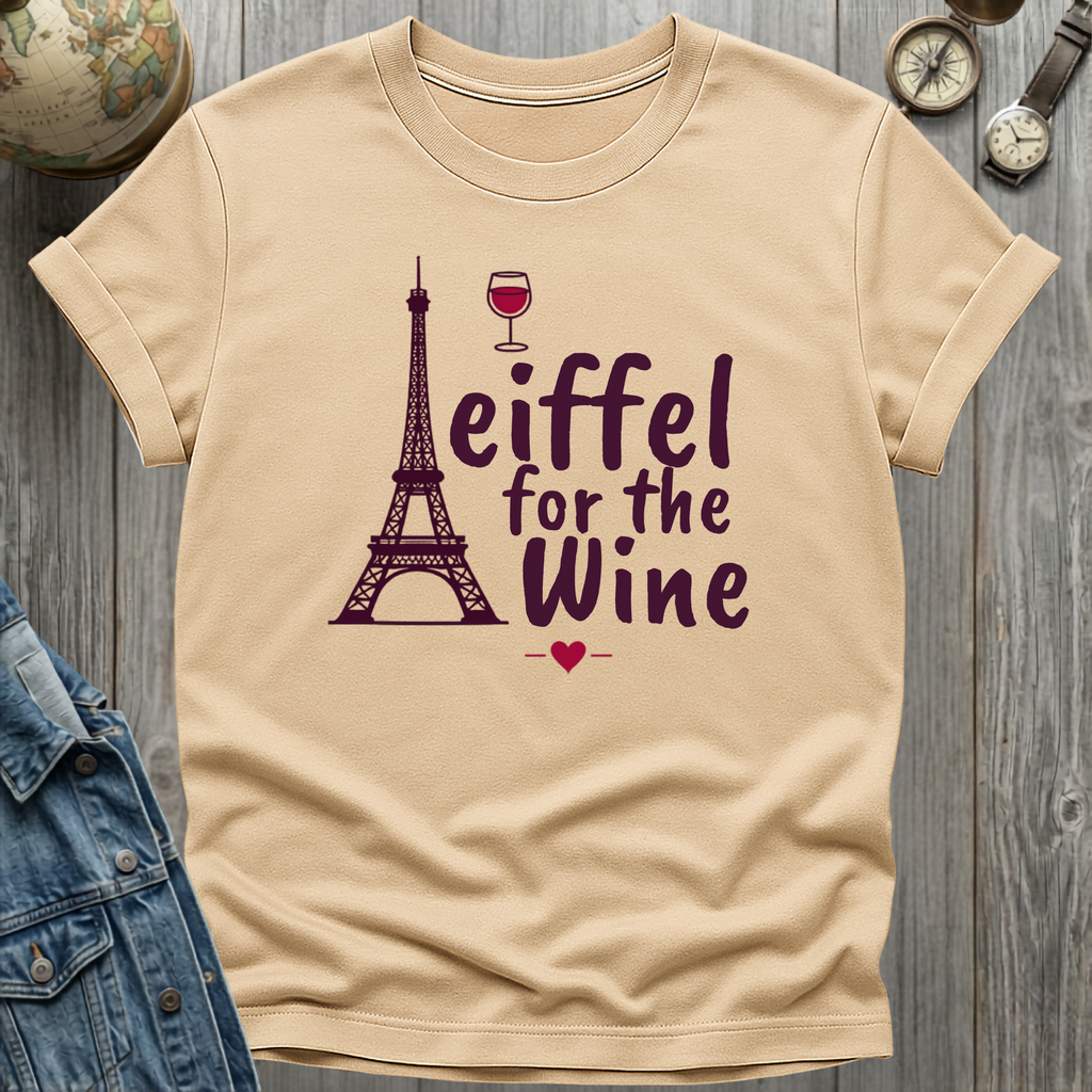 Eiffel Wine T-Shirt