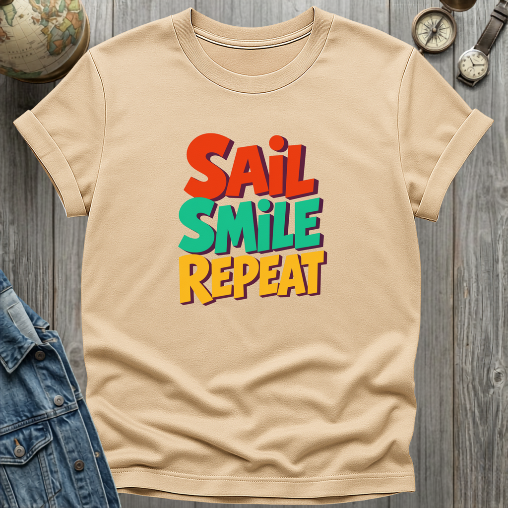 Sail Smile Repeat T-Shirt