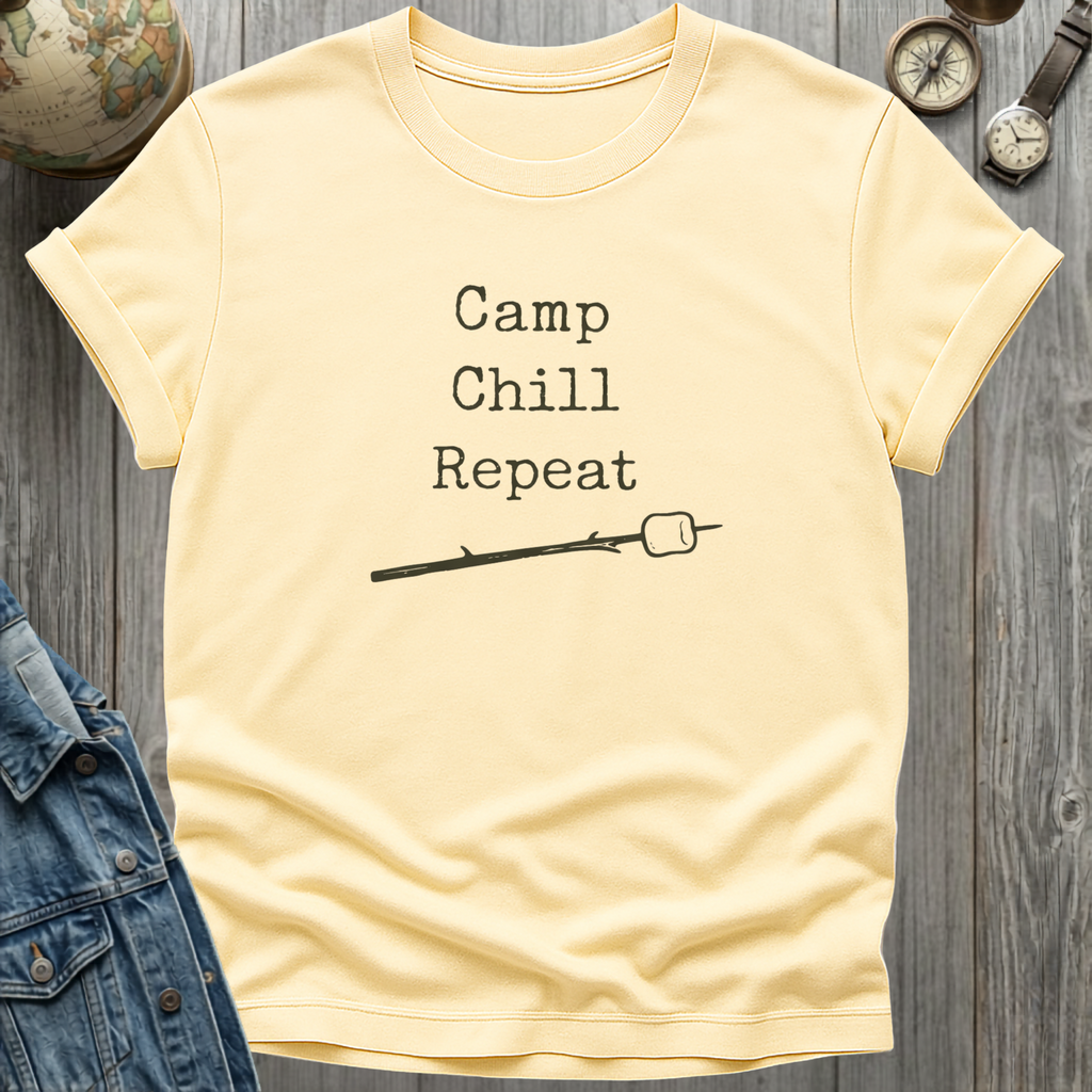 Camp Chill Repeat T-Shirt