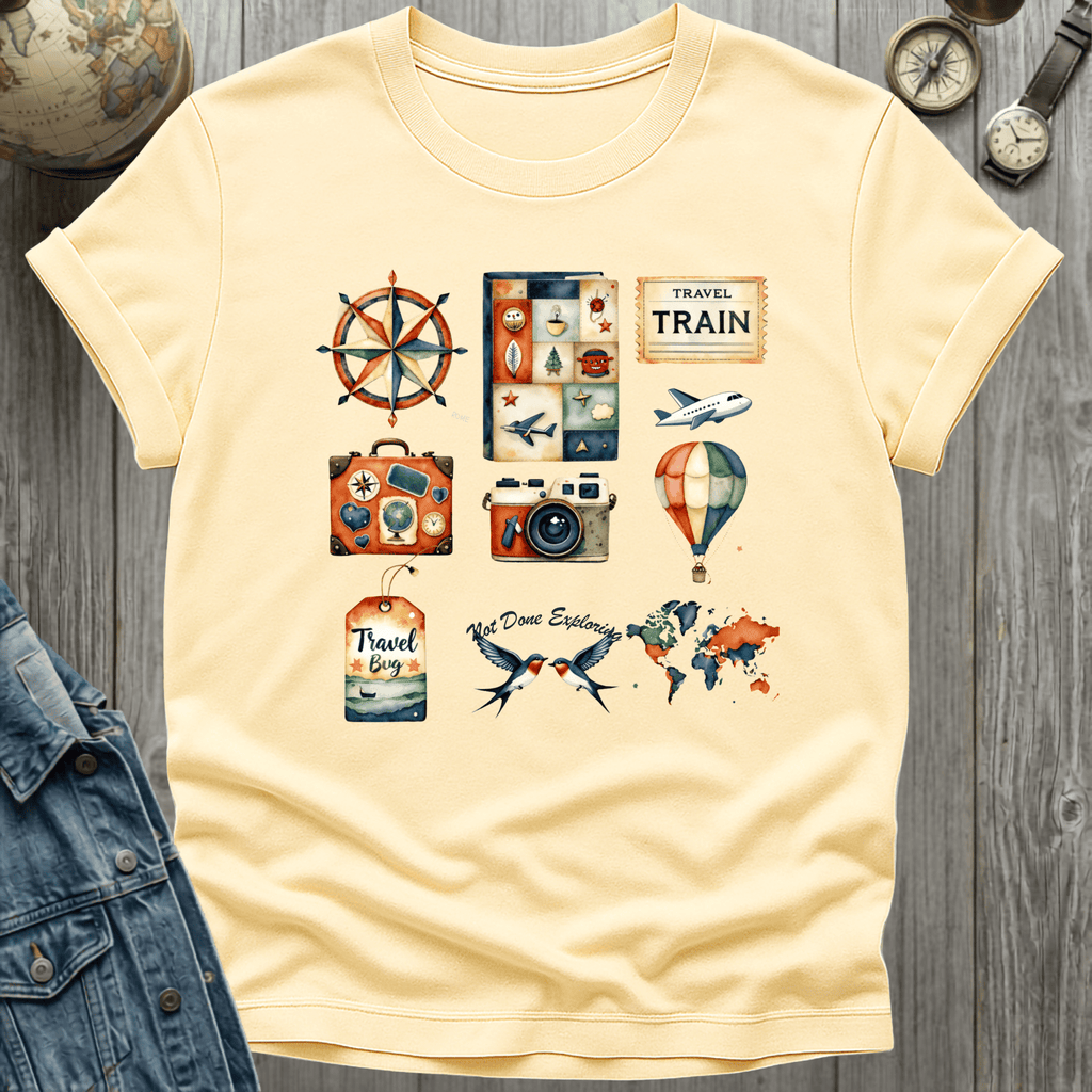 Travel Patchwork T-Shirt