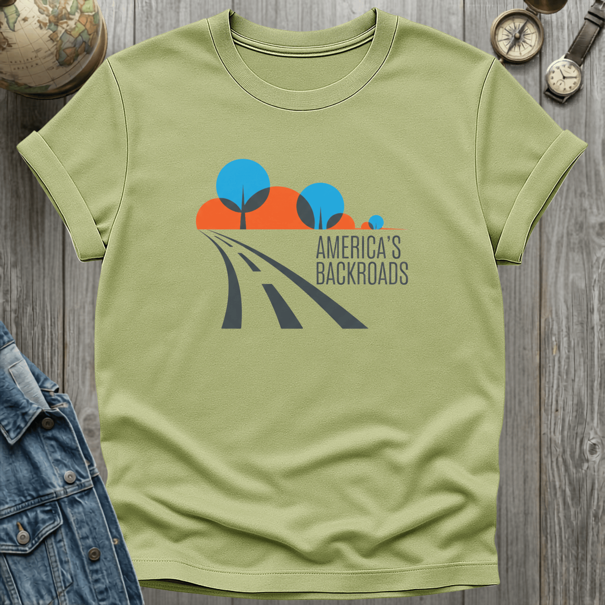 Backroad American T-Shirt