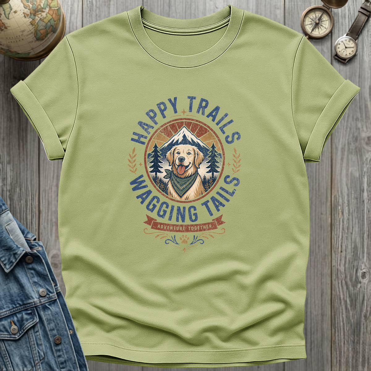 Happy Trails Emblem T-Shirt