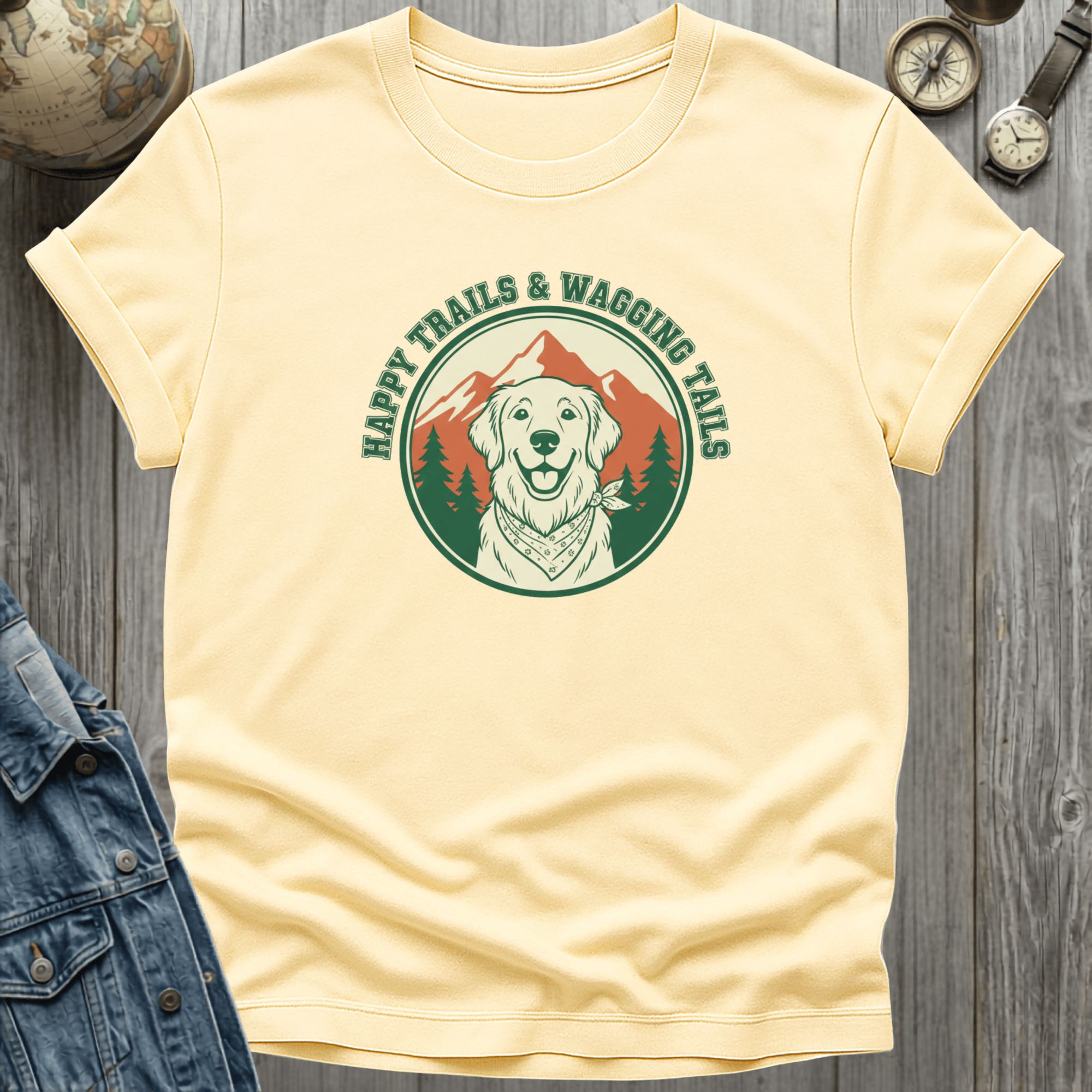 Happy Trails Wagging Tails T-Shirt